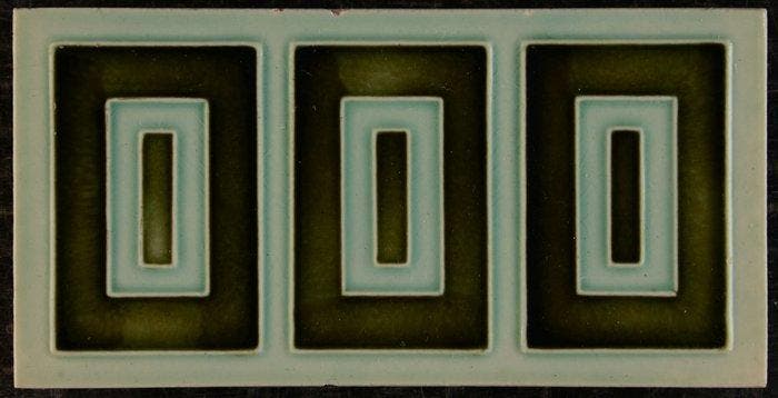 Jugendstil Carreau (2) - Art nouveau - 1900-1910, Antiquités & Art, Antiquités | Verre & Cristal