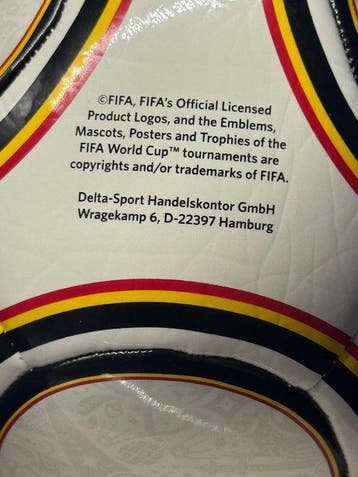 Coupe du Monde de Football - 2018 - Ballon de football, Nieuw