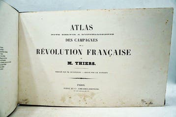 M. Adolphe Thiers / Th. Duvotenay & Ch. Dyonnet - Atlas pour
