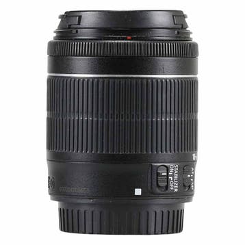Canon EF-S 18-55mm f/3.5-5.6 IS STM met garantie, Ophalen of Verzenden, Gebruikt