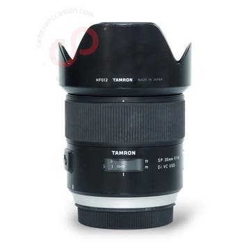 Tamron 35mm 1.8 SP Di VC USD (Nikon F) nr. 3358, Audio, Tv en Foto, Foto | Lenzen en Objectieven, Ophalen of Verzenden, Zo goed als nieuw
