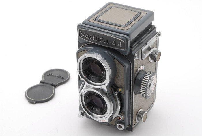 Yashica Yashica -44 TLR Analoge camera, Audio, Tv en Foto, Fotocamera's Analoog