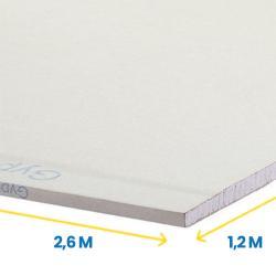 Gyproc gipsplaat 2,6m x 1,2m x 12,5mm ABA, Doe-het-zelf en Bouw, Verzenden, Nieuw, Overige materialen, Minder dan 20 mm