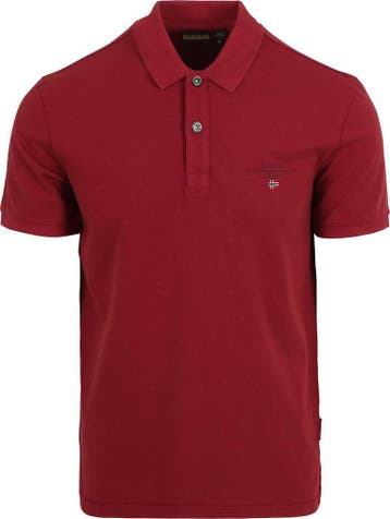 Napapijri Polo Elbas Rood maat Maat 48/50 (M) Heren, Kleding | Heren, Polo's, Nieuw, Napapijri, Rood, Verzenden