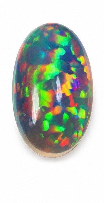 1 pcs Bicolore Opale - 6.79 ct - International Colored, Handtassen en Accessoires, Edelstenen, Nieuw
