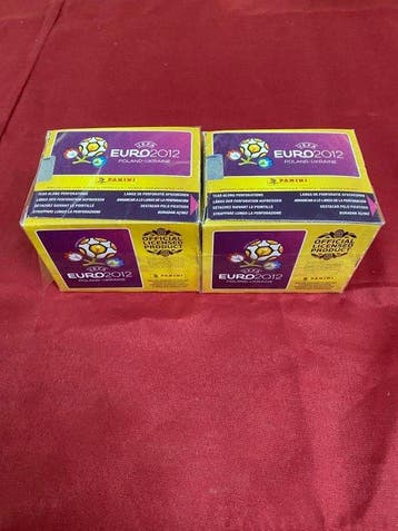 Panini EURO 2012 Polonia-Ucraina Emballage d’origine - 2 Box