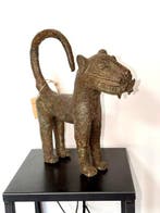Sculpture, Sculpture, Panthère en Bronze – Art Royal Bénin /