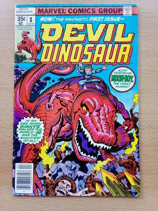 Devil Dinosaur #1/6, 8 - 7 Comic - Eerste druk - 1978, Livres, BD | Comics