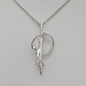 Zonder minimumprijs - Ketting met hanger Zilver - Anneke