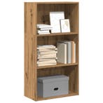 vidaXL Boekenkast 60x30x114 cm bewerkt hout artisanaal, Verzenden, Nieuw