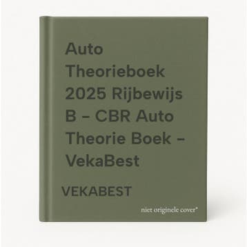 Auto Theorieboek 2025 Rijbewijs B - CBR Auto Theorie Boek -, Boeken, Verzenden, Gelezen, VEKABEST