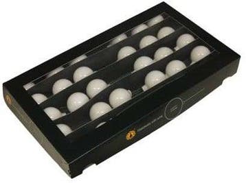 Kerstballen op Lange draad White Opal 4 cm 30 stuks, Huis en Inrichting, Nieuw
