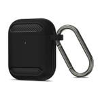 Shockproof Hoesje voor AirPods 1 / 2 met Karabijnhaak -, Telecommunicatie, Verzenden, Nieuw