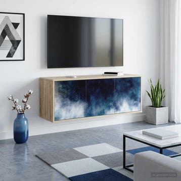 vidaXL Wand gemonteerd TV Kast RAALTE 102 x 33 x 40 cm, Verzenden, Nieuw