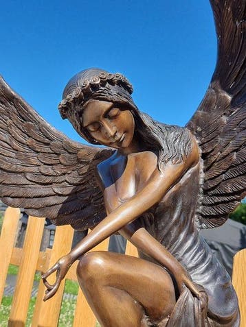 Beeld, Bronze XL: Angel - 119.5 cm - Brons - 2026