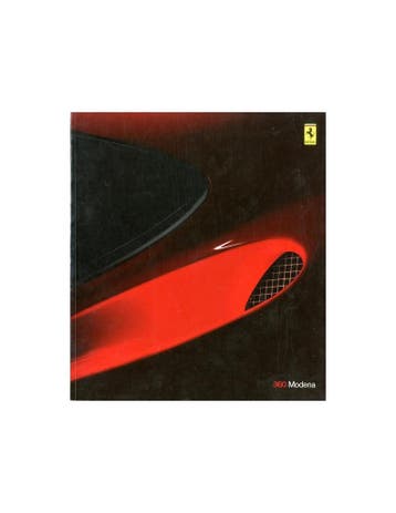 2002 FERRARI 360 MODENA BROCHURE 1504/99, Ophalen of Verzenden