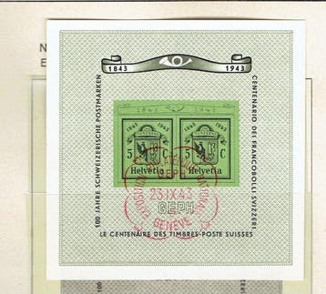 Zwitserland 1850/1984 - Zwitserland, verzameling uit de, Postzegels en Munten, Gestempeld