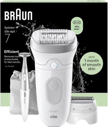 Braun Silk·épil 7 7-241 - Wet & Dry Epilator en Bikinitri., Verzenden