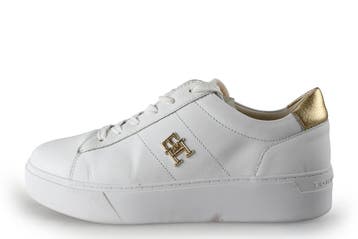 Tommy Hilfiger Sneakers in maat 39 Wit, Verzenden, Wit, Zo goed als nieuw, Sneakers