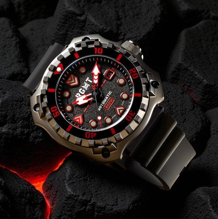 RGMT - Automatic - Swiss Newlite - Sapphire - Square - 24, Bijoux, Sacs & Beauté, Montres | Hommes