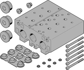 Festo Aansluitblok - 8026362, Verzenden, Nieuw