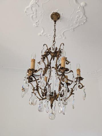 lamp art - Kroonluchter - Brons, Nieuw