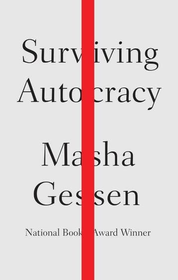 Surviving Autocracy 9780593191972 Masha Gessen, Verzenden, Gelezen, Masha Gessen