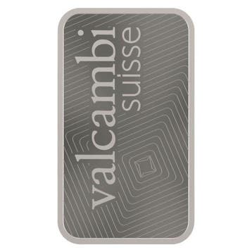 20 gram - Platina .999 - 20 Gram Valcambi Suisse Platinum, Postzegels en Munten