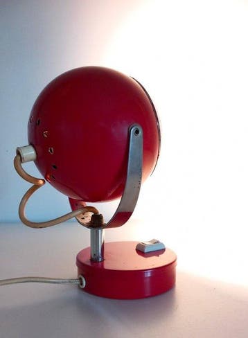 Tafellamp - Ruimtevaarttijdperk 1960 - Staal - Oriënteerbare, Antiek en Kunst