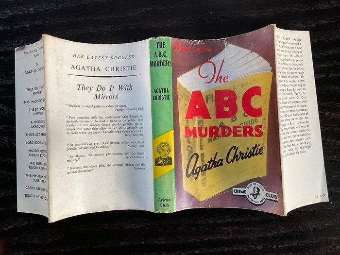 Agatha Christie - The ABC murders - 1956, Antiek en Kunst, Antiek | Boeken en Manuscripten