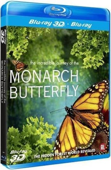 Monarch butterfly 3D plus blu-ray (blu-ray nieuw), Cd's en Dvd's, Ophalen of Verzenden, Nieuw in verpakking