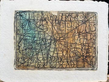 Yo Marchand (1936) - Composition rupestre (vendu sans prix