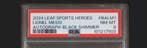 2024 Leaf Sports Heroes Lionel Messi #BALM1 - Autograph 1/8