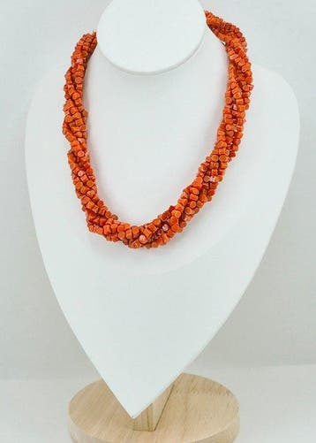 Bloedkoraal - Zilver - Halsketting - CORALLO MEDITERRANEO
