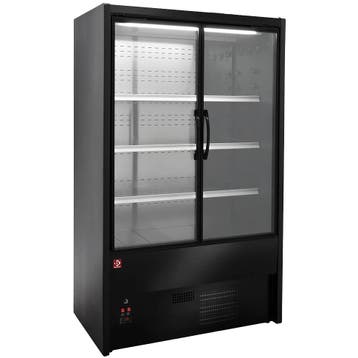 Wandkoeling | DALLAS | Zwart | +3°C/+6°C | Geforceerd |, Verzenden