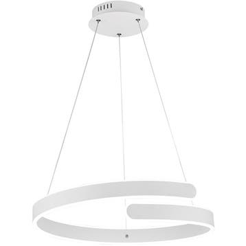 Mat Witte Dimbare LED Hanglamp 37W - Neutraal Wit, Aluminium, Verzenden, Nieuw
