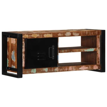 vidaXL Tv-meubel 80x30x35 cm massief gerecycled hout, Verzenden, Nieuw