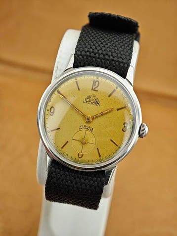 Lejona - 17 Rubis Incabloc – Manual Winding – Men’s –, Handtassen en Accessoires, Horloges | Heren, Nieuw