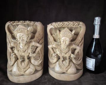 6 kg! Apsara Bali boekensteunen - Indonesië (Zonder