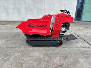 Veiling: Rupsdumper Met Kipbak Schorr RR500 Benzine 2025 Nie, Ophalen
