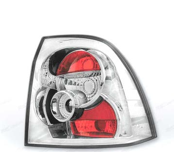 FEUX ARRIÈRE POUR OPEL VECTRA B 99-02 CHROMÉ, Verzenden, Nieuw
