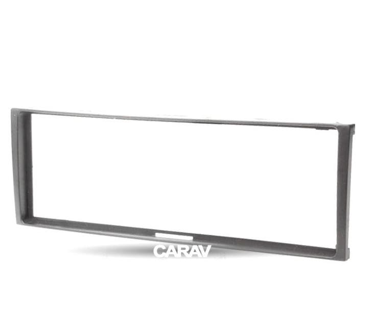 Facade Autoradio 1Din Noir Pour Renault Clio Modus Megane Sc, Auto diversen, Autoradio's, Verzenden