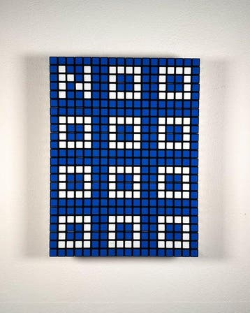 Giovanni Contardi - Rubiks Cube Mosaic - Numbness