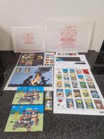 Tintin - Verzameling van 22 documenten - postzegels, poster, Nieuw