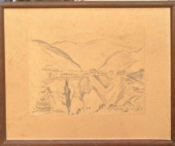 Emile Othon Friesz (1879-1949) - Paysage de montagne