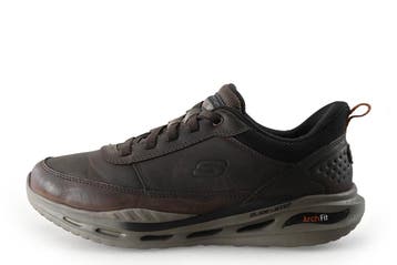 Skechers Sneakers in maat 41 Bruin, Kleding | Heren, Schoenen, Bruin, Verzenden, Zo goed als nieuw, Skechers