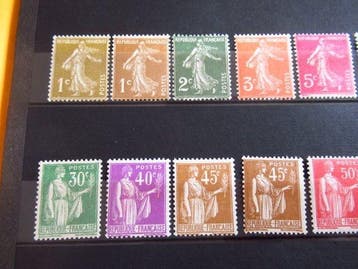 Frankrijk 1926/1934 - postzegelverzameling - Yvert n°217 à, Gestempeld