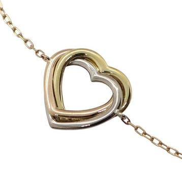 Cartier - Armband - Trinity - 18 karaat Witgoud, Roségoud,