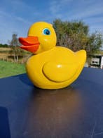 Beeld, nice image of a bath duck - 25 cm - polyresin
