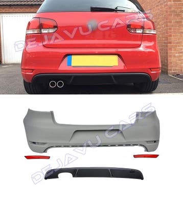 GTD Look Achterbumper voor Volkswagen Golf 6, Ophalen of Verzenden